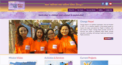 Desktop Screenshot of changenepal.org.np